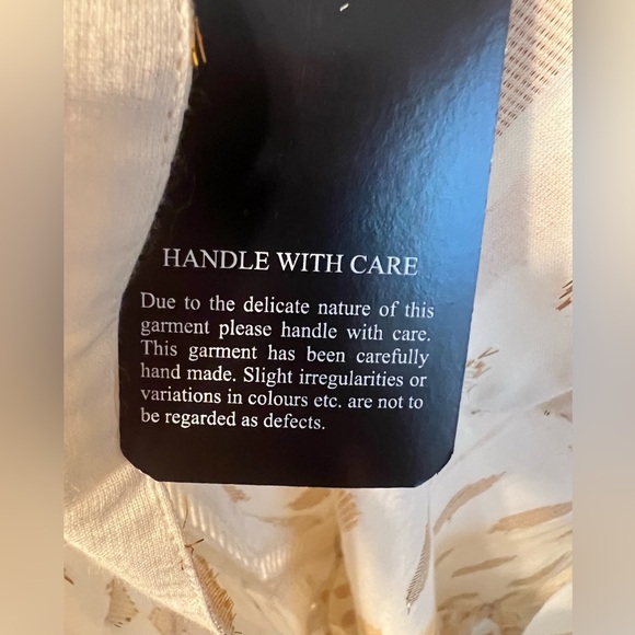 #126 $136 Retail Cotton High Low Cover Up - Picture 14 of 14